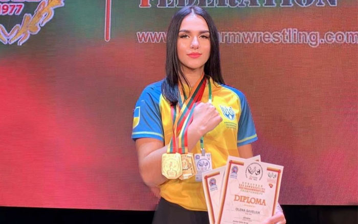 Тернопільська студентка стала чемпіонкою Європи з армспорту