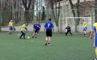 Міський голова Тернополя зіграв у футбол