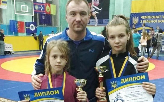 Юні тернополянки вибороли медалі чемпіонату України з вільної боротьби