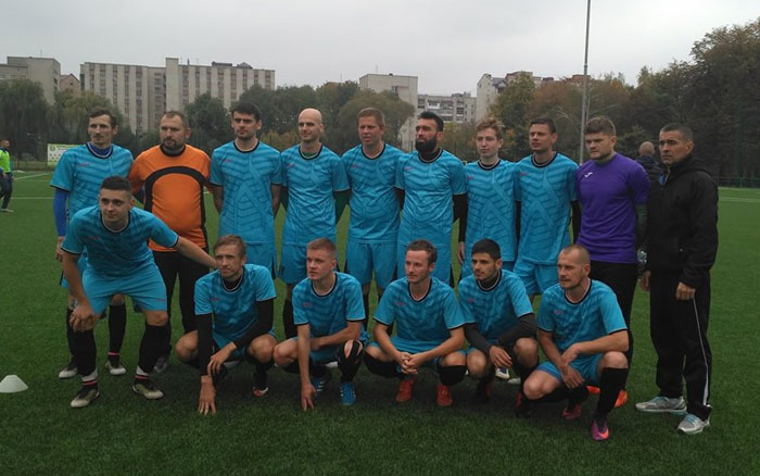 Представники Тернопільського "Інваспорту" вибороли шосте місце чемпіонату України з футболу
