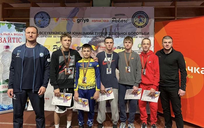 П'ятеро спортсменів з Тернопільщини завоювали призові місця на турнірі з вільної боротьби