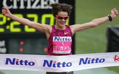 Тетяна Гамера-Шмирко з рекордом України втретє поспіль виграла марафон у Японії