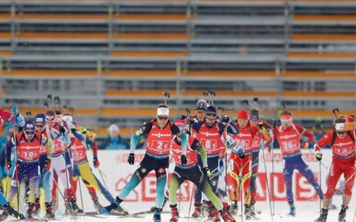 Українські біатлоністи стали шостими в естафеті Кубка світу в Антгольці