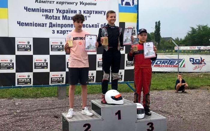 Тернополяни стали призерами Чемпіонату України з картингу "Rotax Max 2021"
