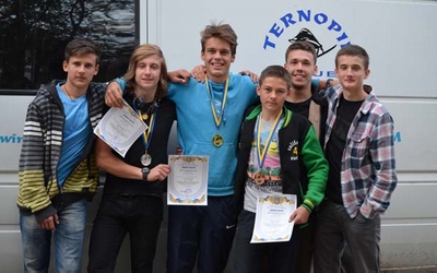 Тернопільські віндсерфінгісти зайняли весь п’єдестал чемпіонату України