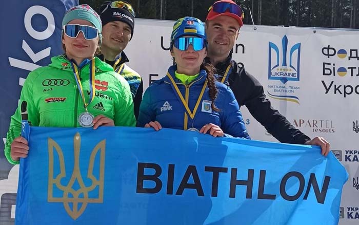 Біатлоністи з Тернопільщини здобули срібло на чемпіонаті України