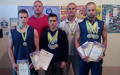 Збаразькі гирьовики гідно представили Тернопілля на чемпіонаті України