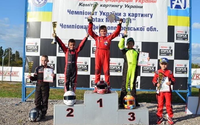 Тернополяни стали призерами VI етапу Чемпіонату України з картингу "Rotax Max 2021"