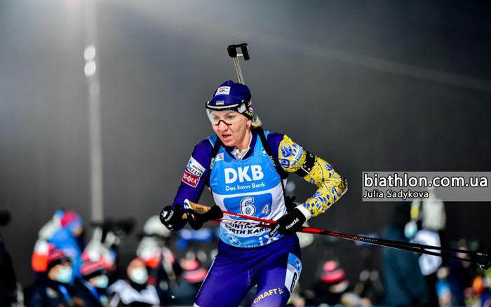 Олена Білосюк фінішувала 66-ю в спринтерській гонці в шведському Естерсунді