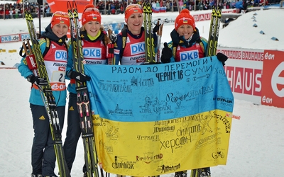 Олена Підгрушна випереджає Туру Бергер і приносить збірній України срібні нагороди кубка Світу