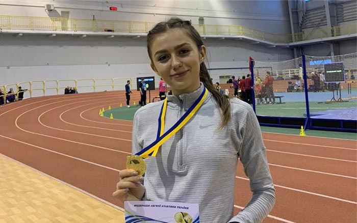 Юна легкоатлетка з Бережанщини здобула "золото" на чемпіонаті України