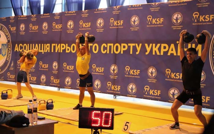 Команда гирьовиків з Тернопільщини – третя на чемпіонаті України